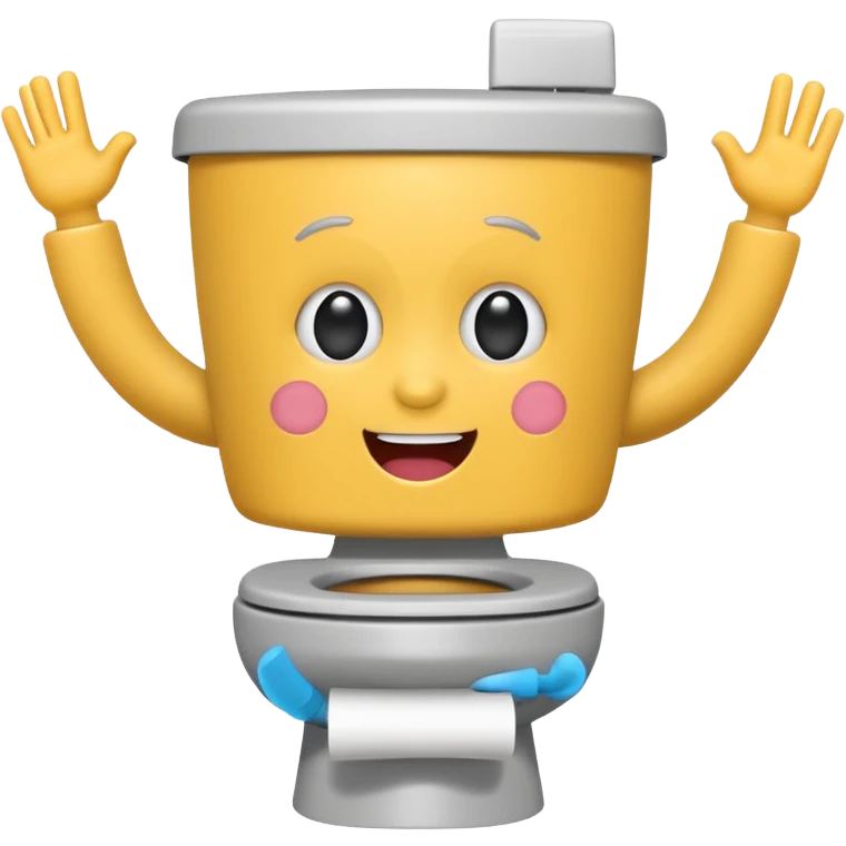 skibidi toilet character doing a silly dance emoji