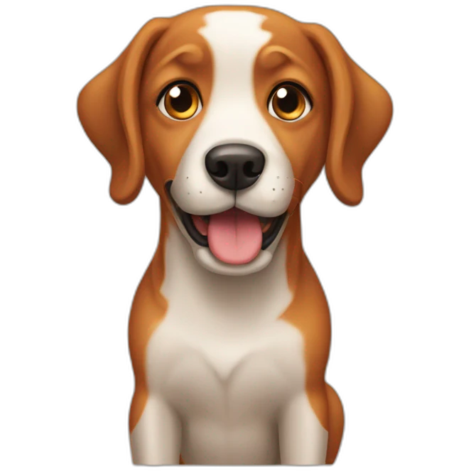 orabge dog emoji