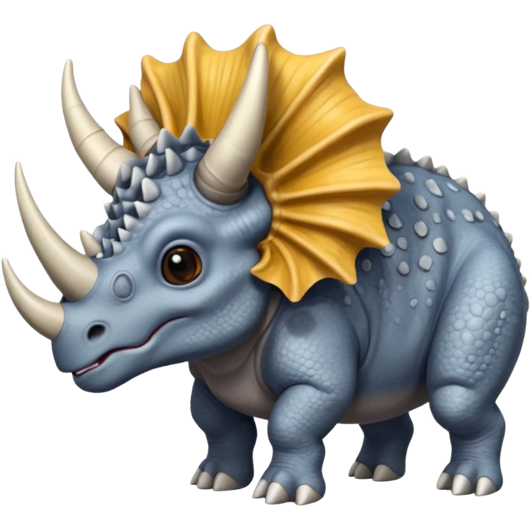 Triceratops emoji