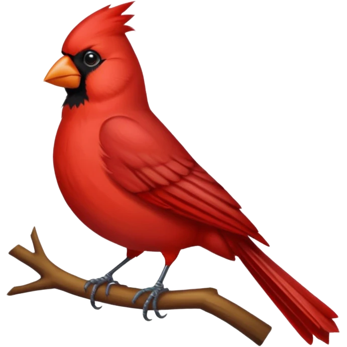 cardinal bird emoji