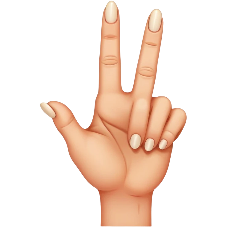 Middle finger with infection  emoji