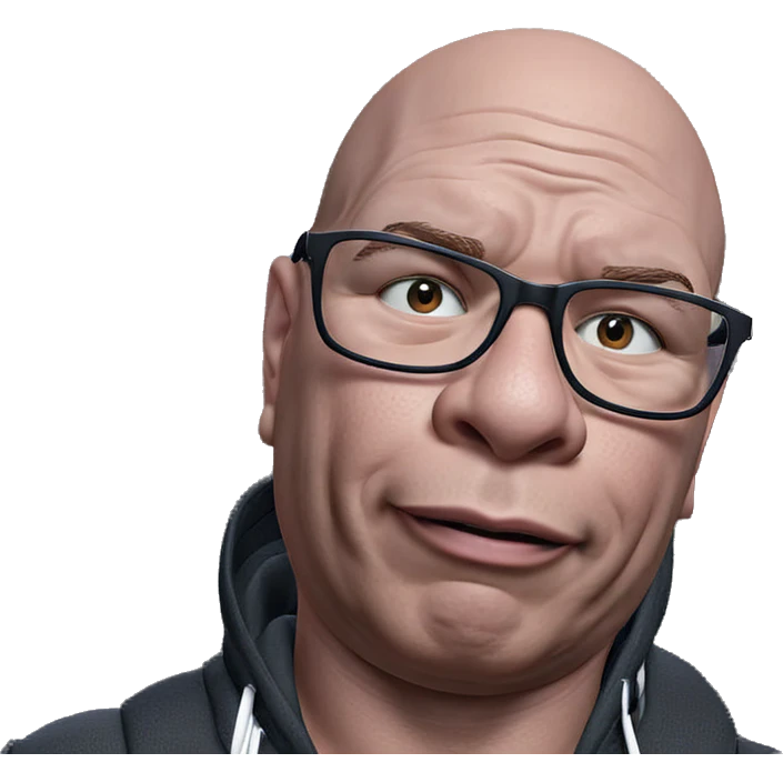 bald virtual youtuber meme emoji