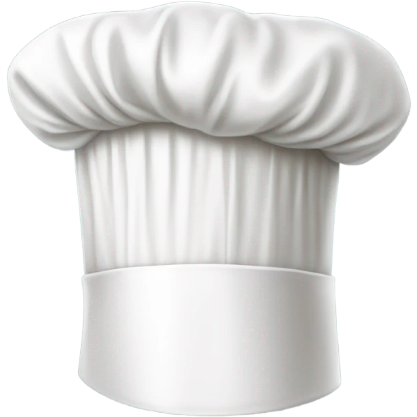 chef hat with bow emoji