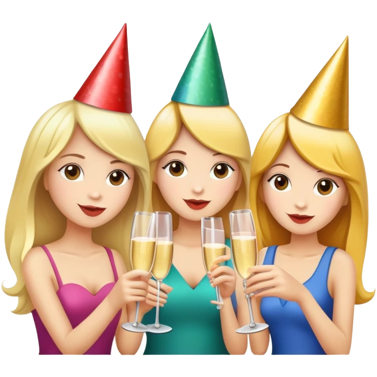 girls' party emoji