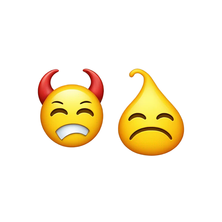 😈🥲 emoji
