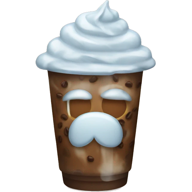 Iced coff emoji