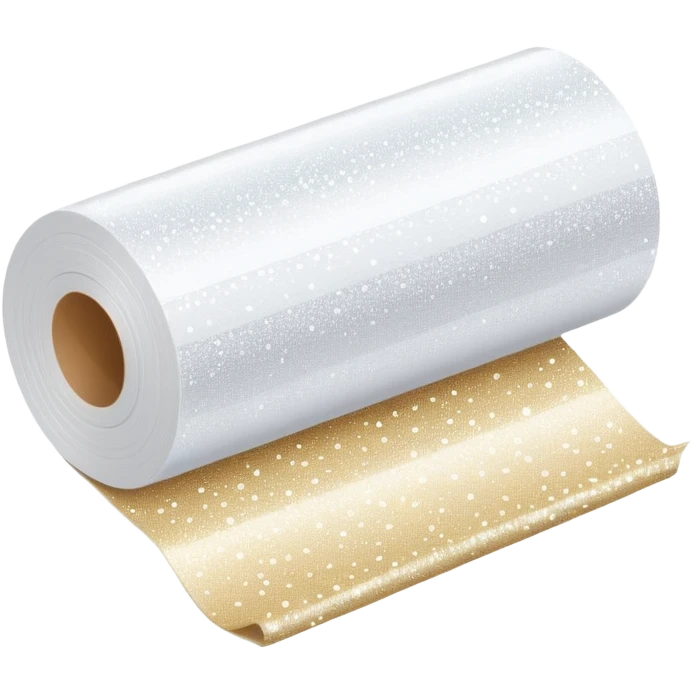 minimalist simple sparkle over a modern roll of patterned fabric, clean contemporary design, no ornamental or holiday elements emoji