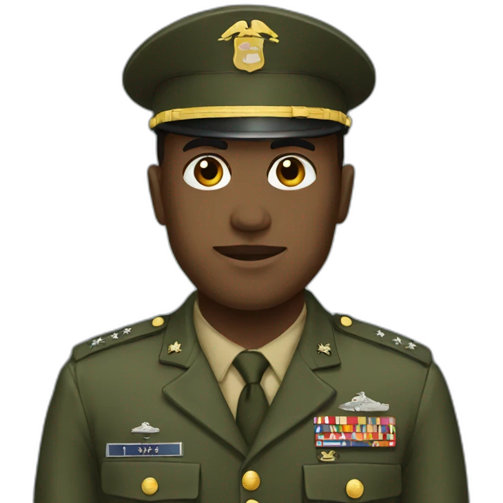military emoji