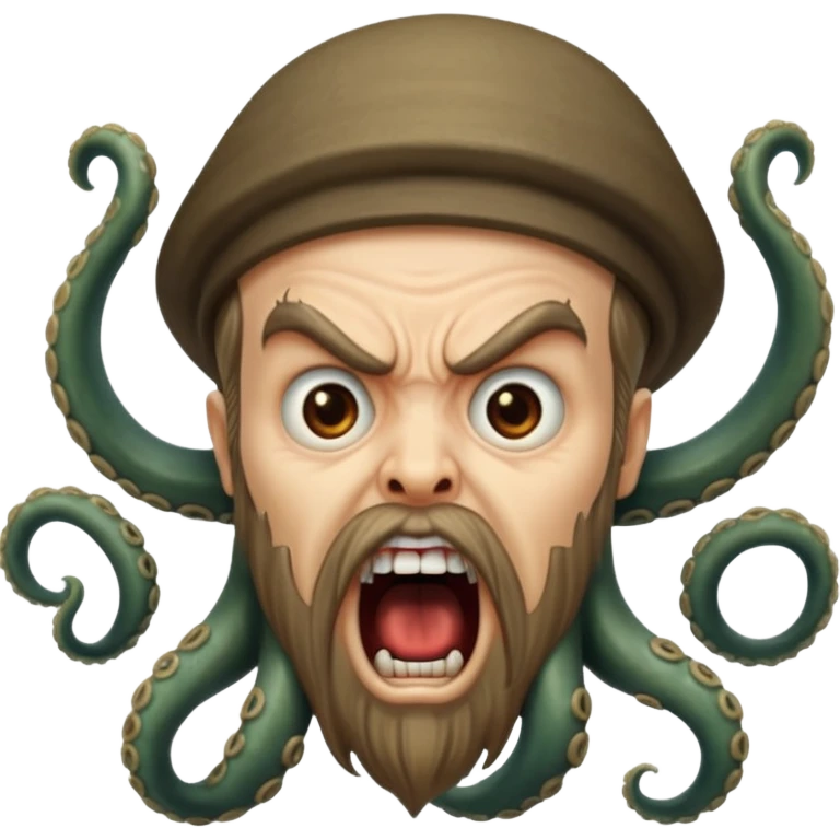 davy jones screaming emoji