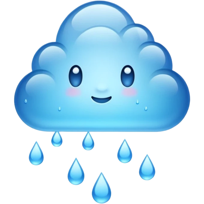 rain emoji