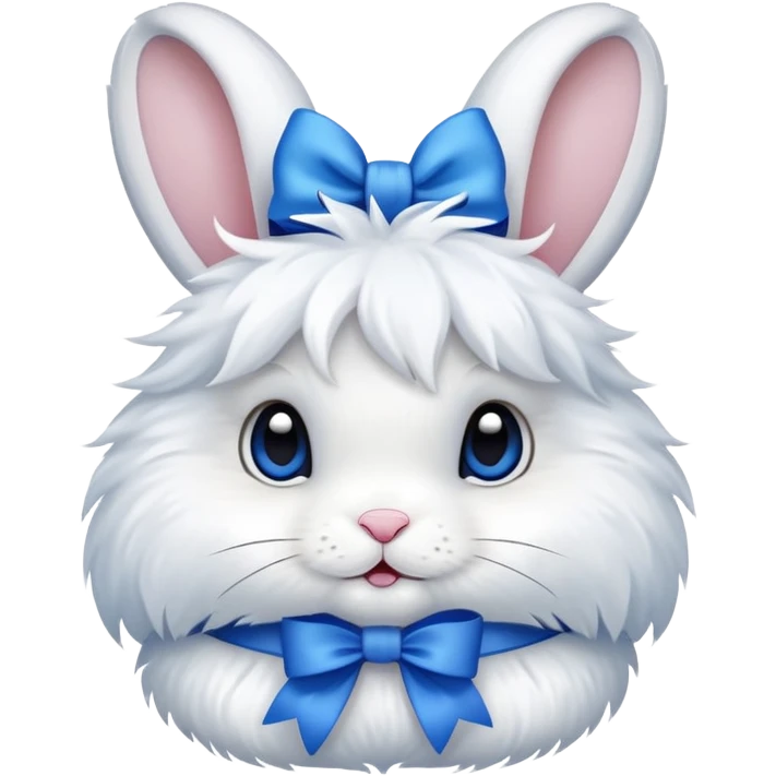 Rabbit with bow emoji