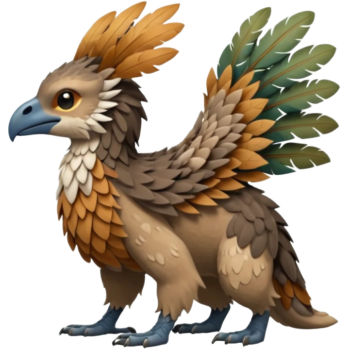 Skogen-Labubu-Trico-Fakémon-hybrid-creature (full body)  emoji