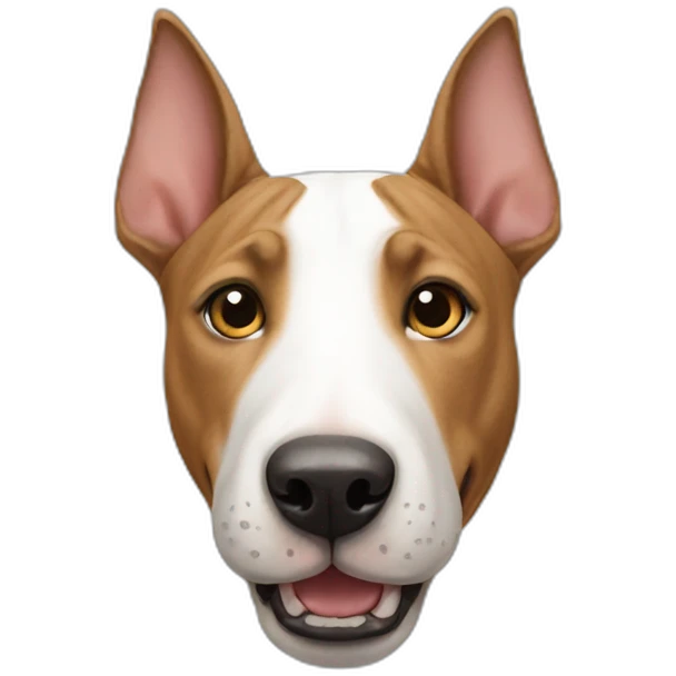 bull terrier emoji