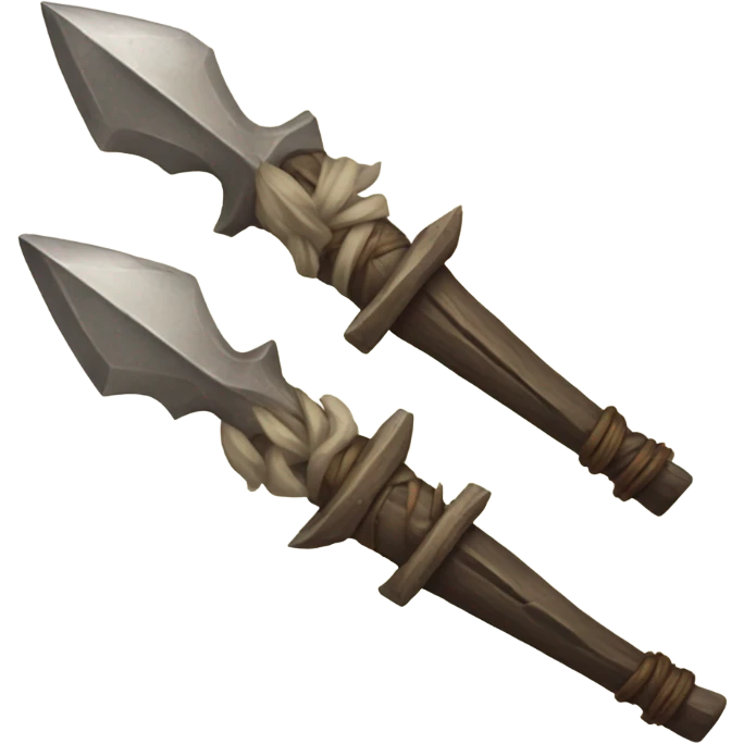 old spear weapon emoji