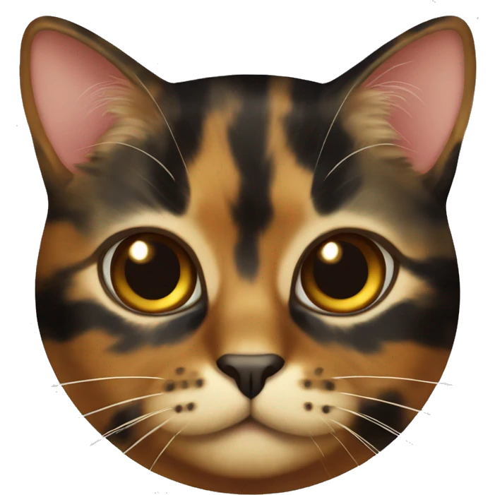 Tortoiseshell cat emoji