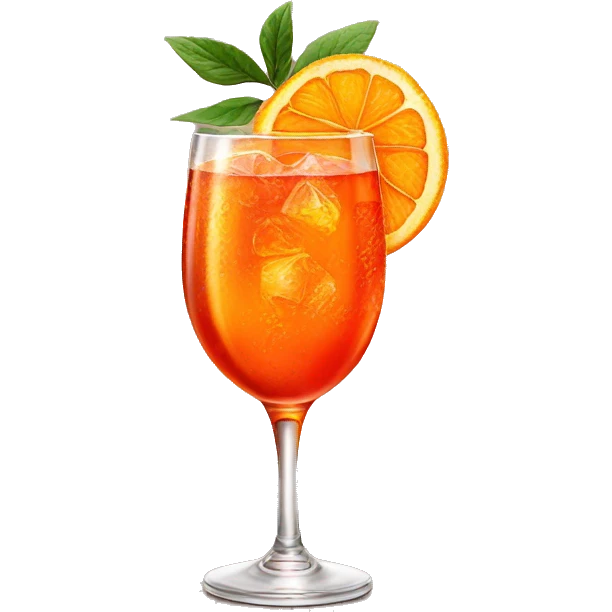Aperol spritz emoji