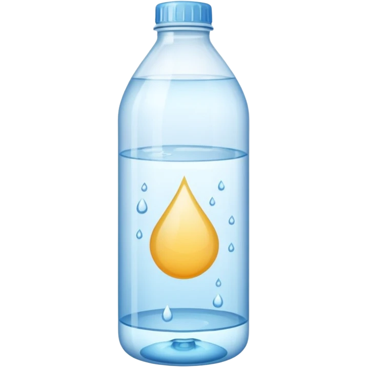 Acqua bottiglia grande
 emoji