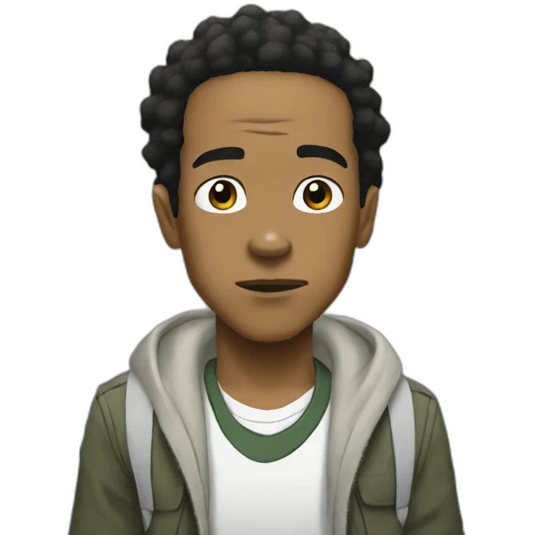 huey from the boondocks emoji