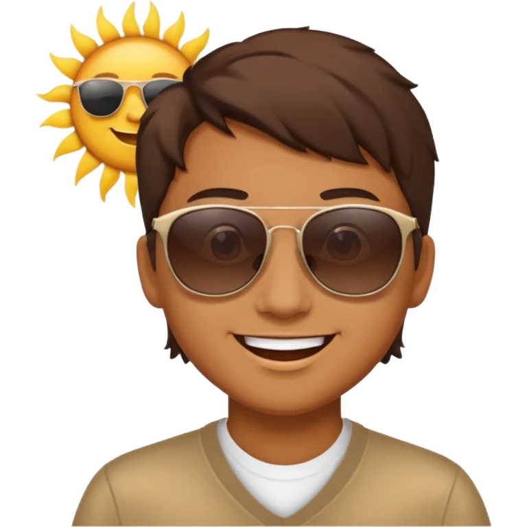 Look attitude sun  emoji