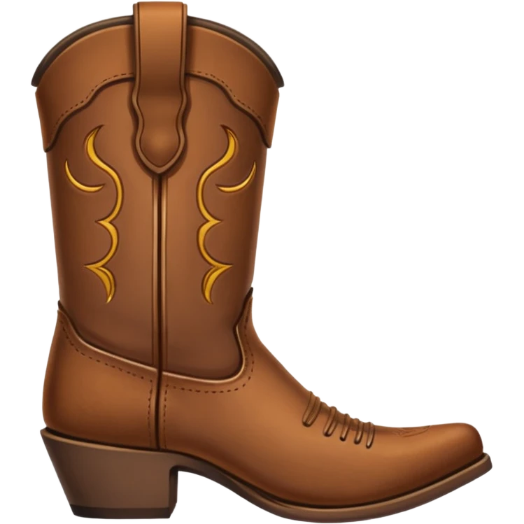 Cowboy boot emoji