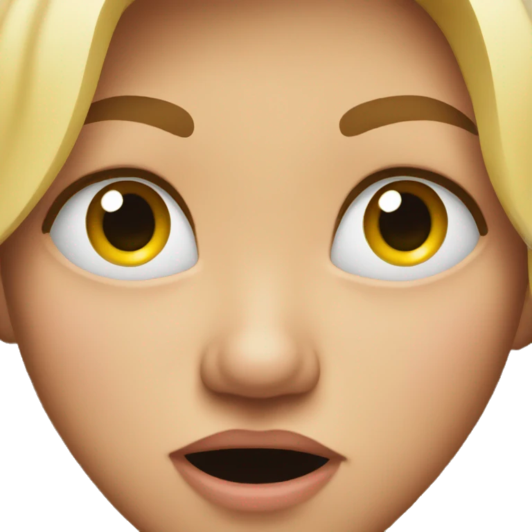 Ugh face emoji