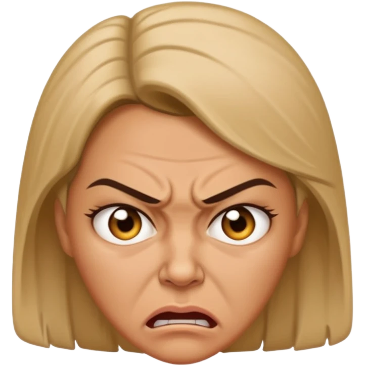 Angry mom emoji