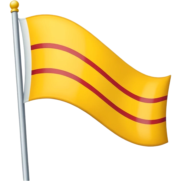 flag yellow white yellow weird symbol emoji