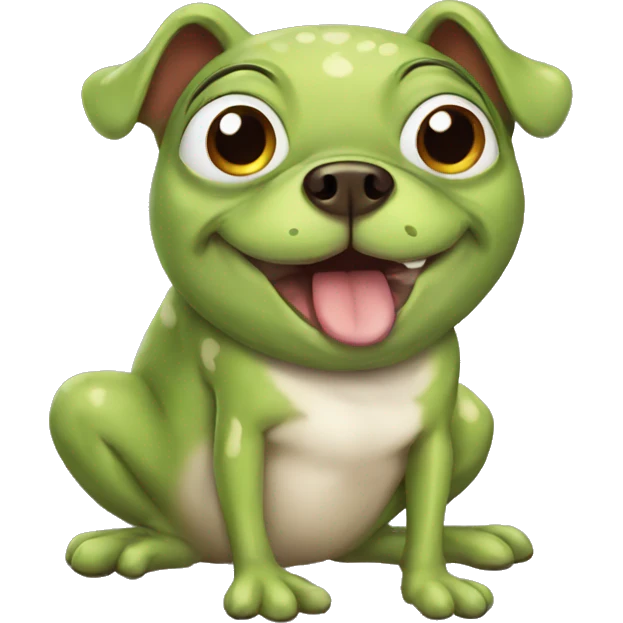 frog dog emoji
