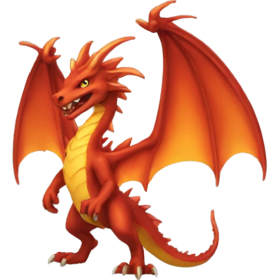 Dracaufeu emoji