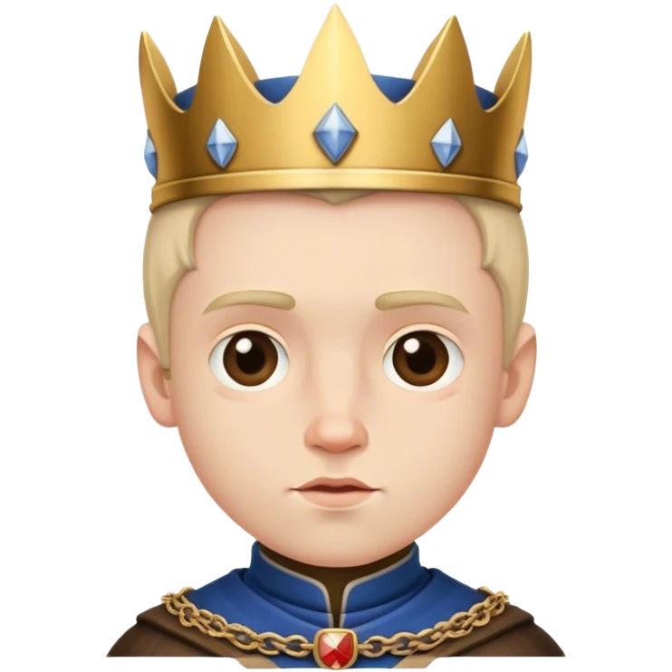 Little medieval duke without crown emoji