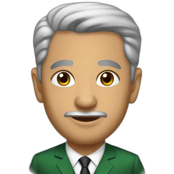 Algerian president  emoji