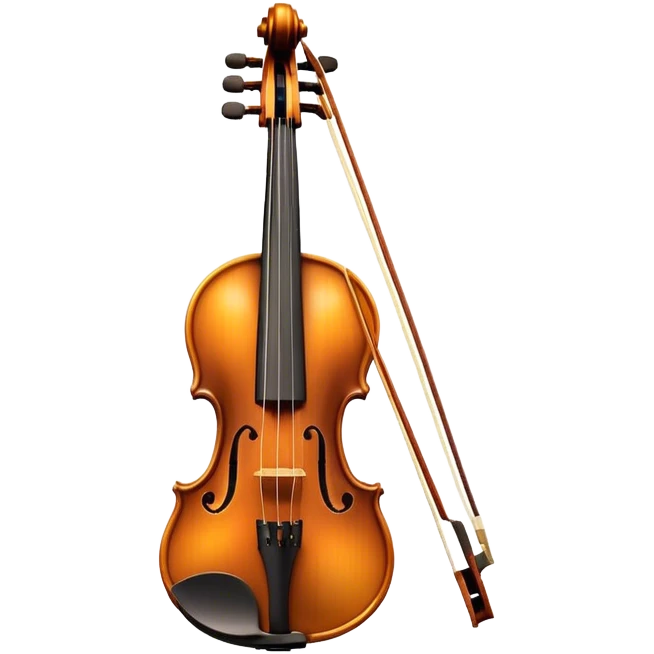 Cinematic Realistic Violin, rich polished wood with delicate curves, strings stretching tautly, fine dust particles catching the golden stage light, glowing with an elegant and timeless charm. emoji