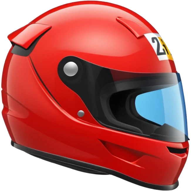 formule 1 helmet emoji