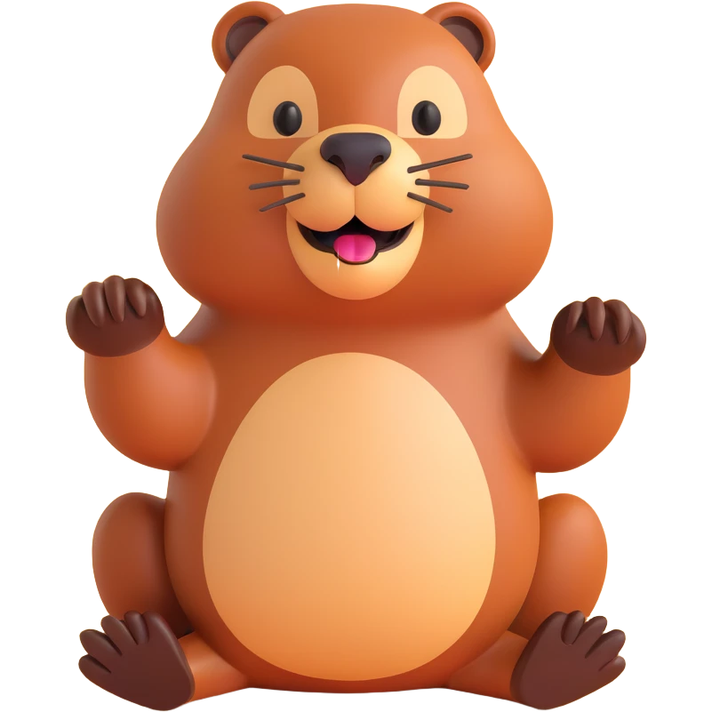 beaver emoji