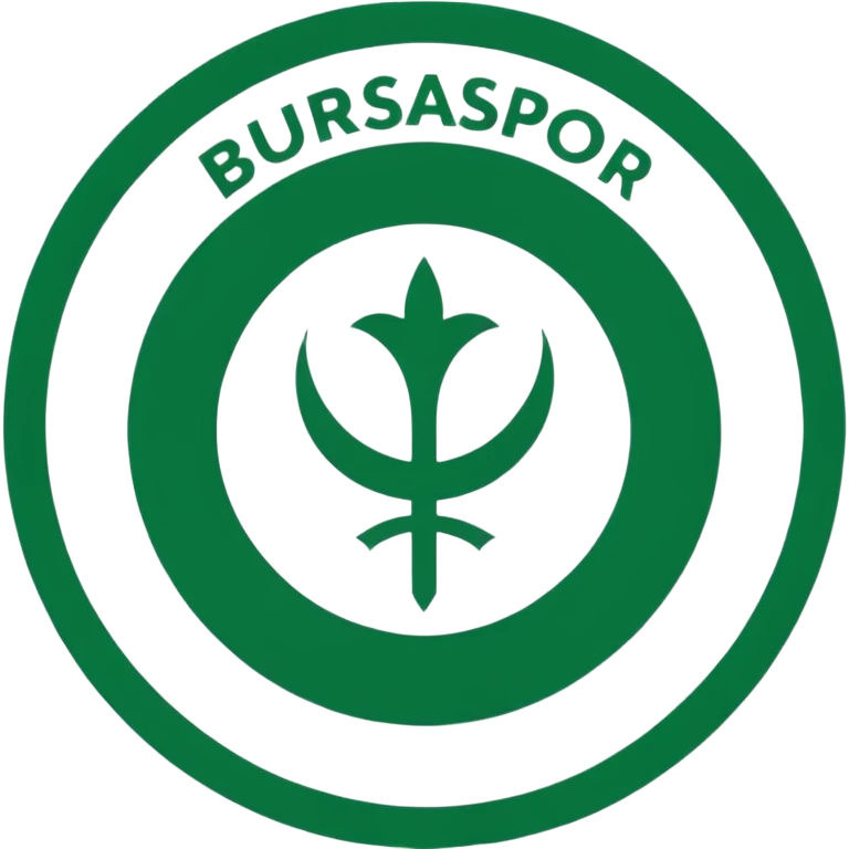 Green,white color Bursaspor turkish football club logo emoji