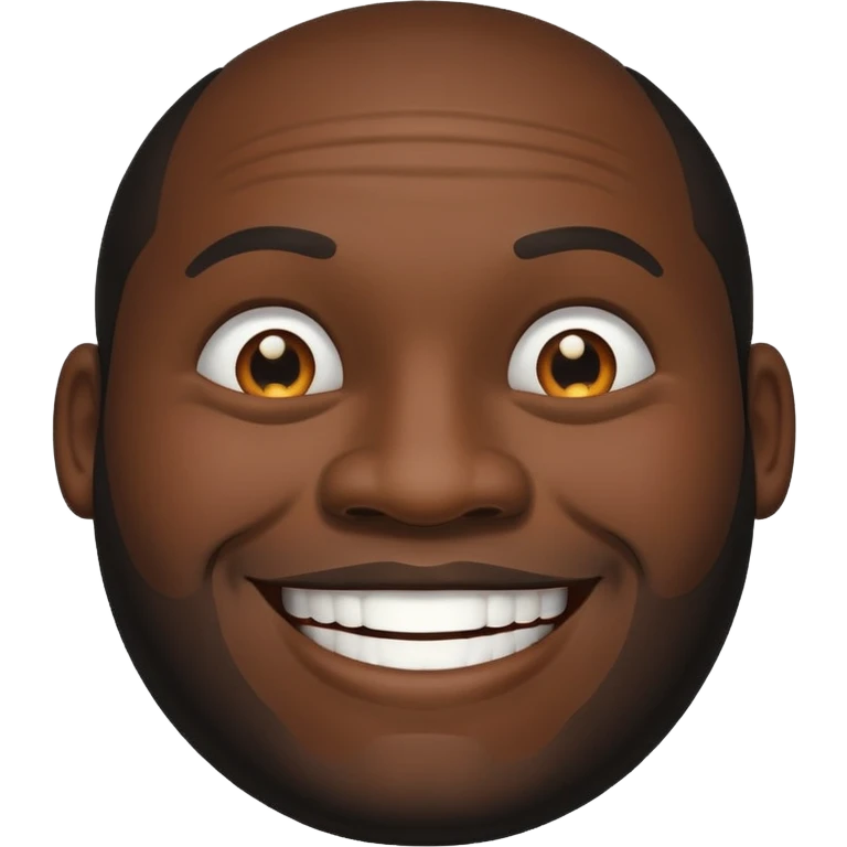 Big black man emoji