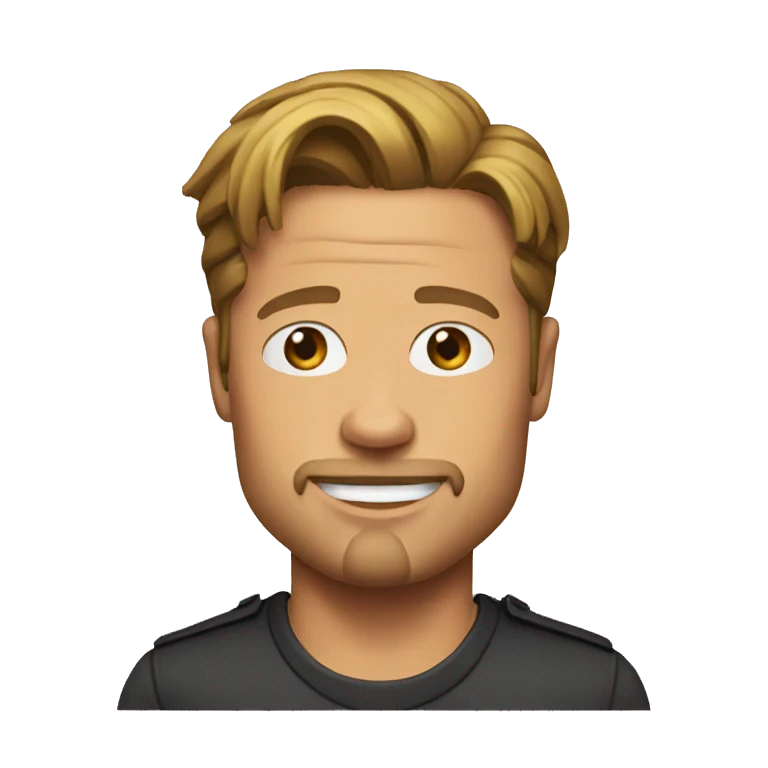 Brad pitt emoji