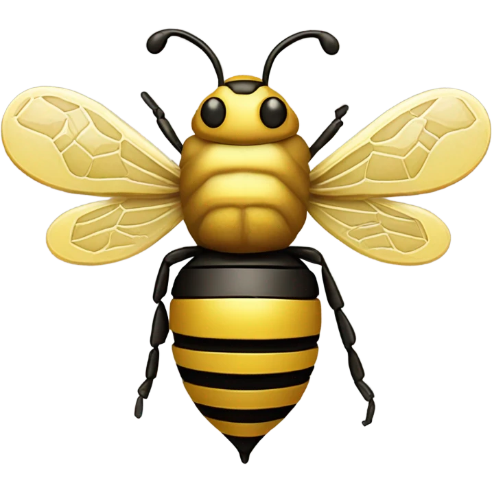 Bee themed lock emoji