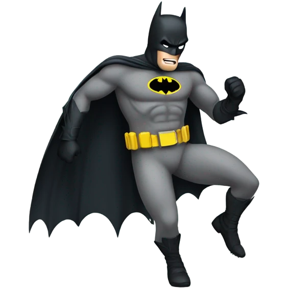 batman doing the stanky leg  emoji