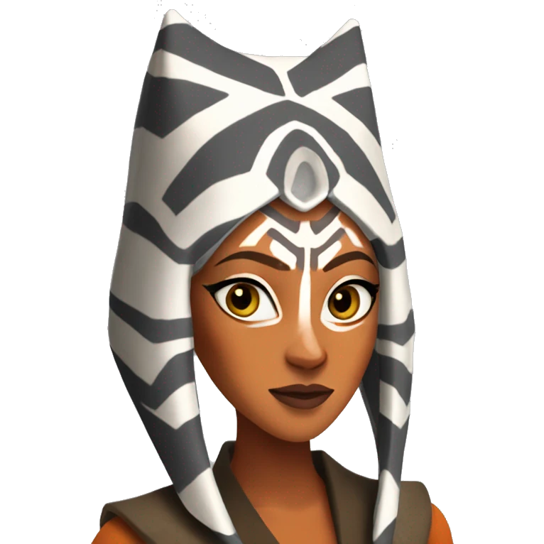 Ahsoka from Star Wars emoji