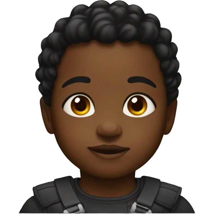 STRONG BLACK BABY emoji