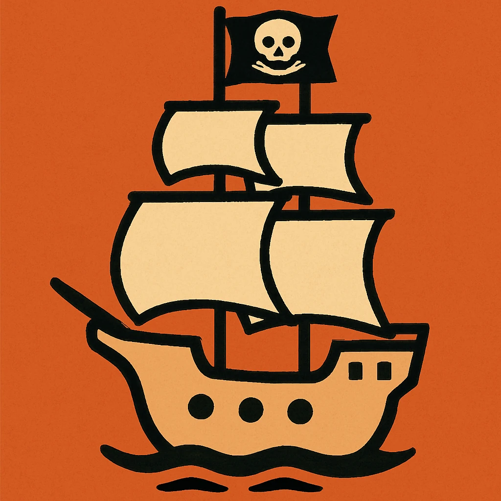 pirate ship emoji