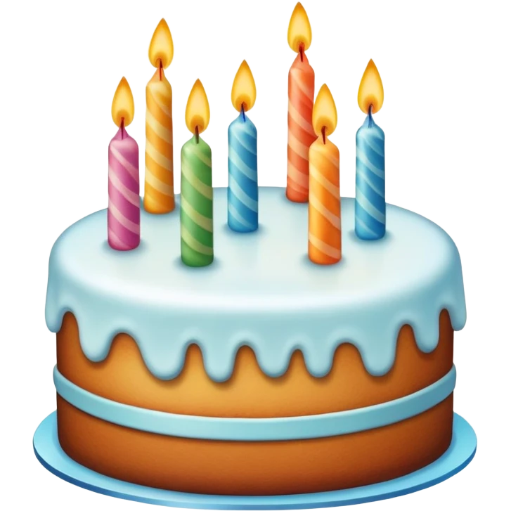 Torta di compleanno  emoji