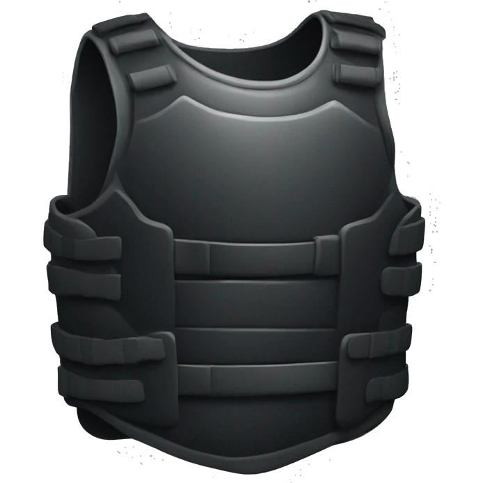 black body armor emoji