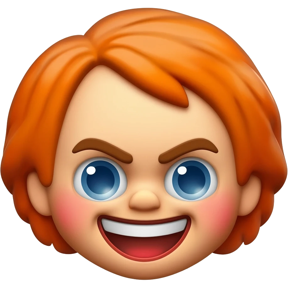 Un emojin de chuky emoji