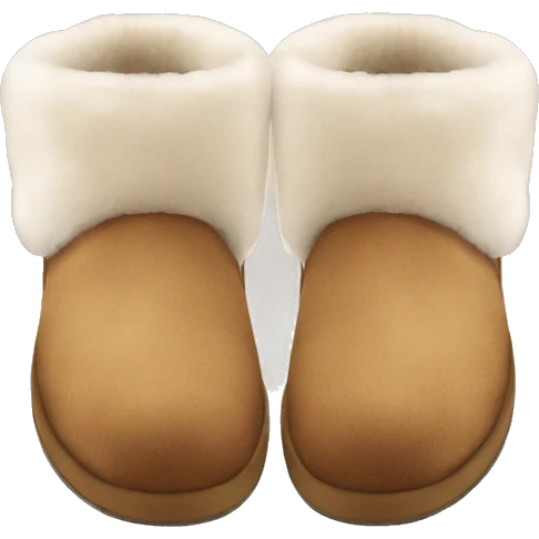 Ugg slippers emoji