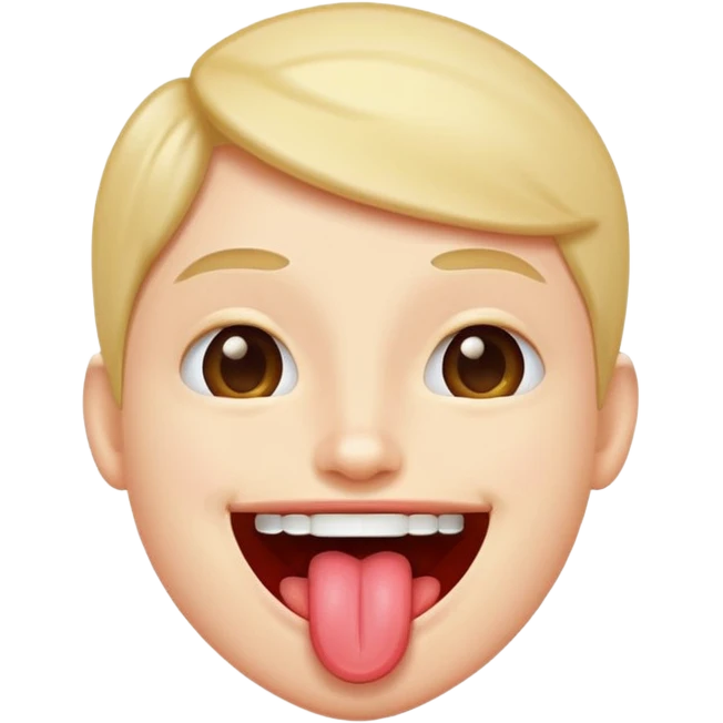  tongue sticking out emoji