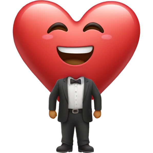 Celebrating heart emoji