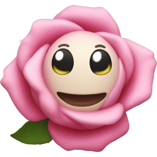 Rose toy emoji