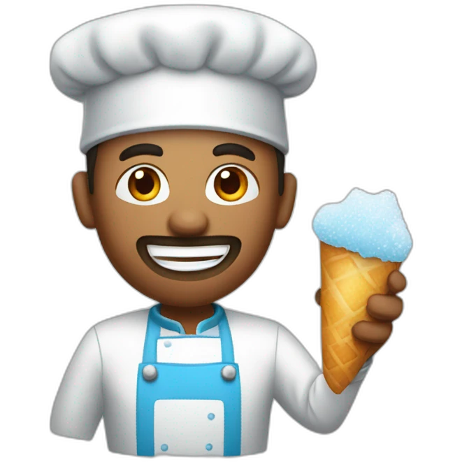 Cook with Ice sugar emoji